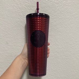 Starbucks Plum Grid Venti Tumbler